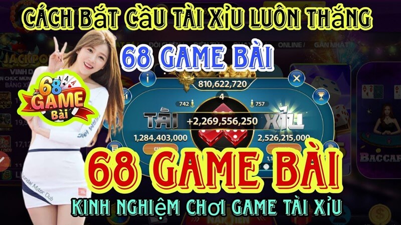 Cách đánh tài xỉu 68 luôn lắng, dễ ăn