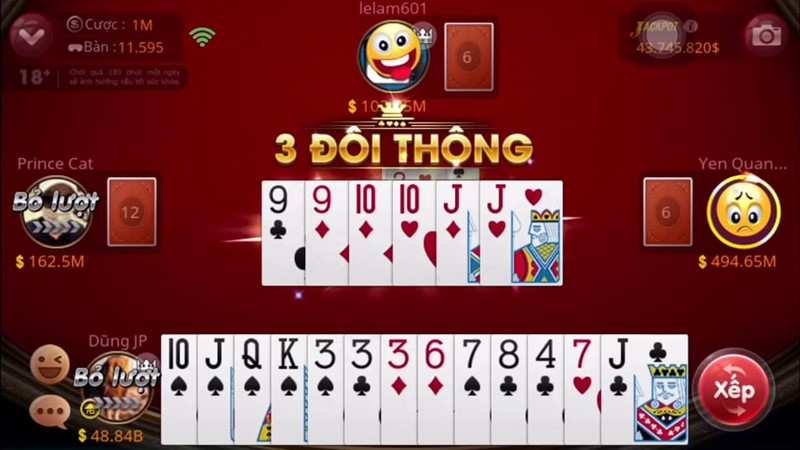 Đa dạng game bài tiến lên tại Nohu